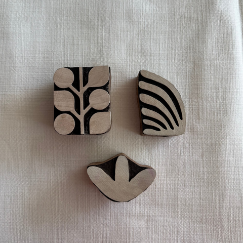 Abstract A Block Printing Stamps