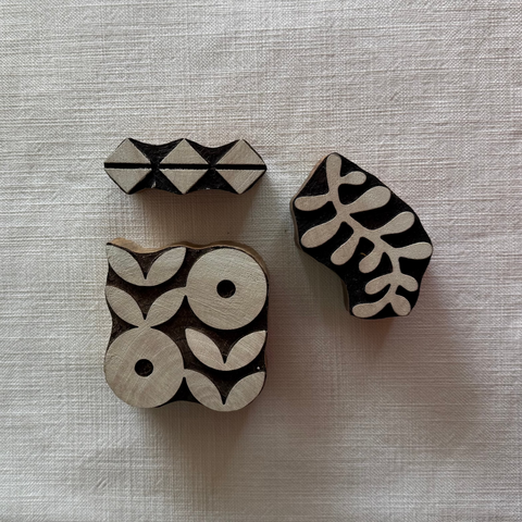 Abstract G Block Printing Stamps