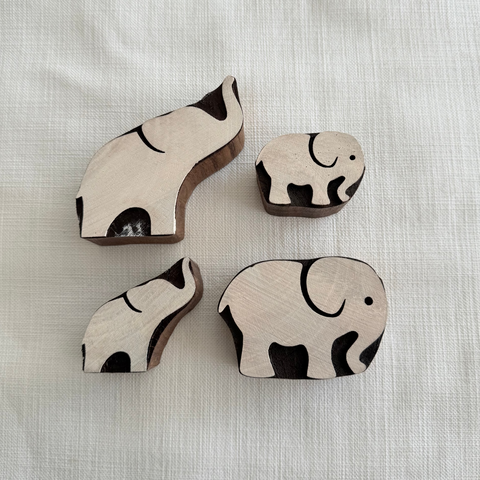 Wildlife A Block Printing Stamps