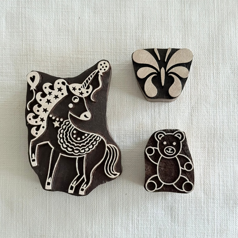 Cartoon Characters F Block Printing Stamps